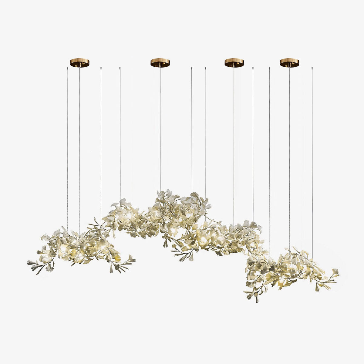 Gingko Chandelier C - Cueteks