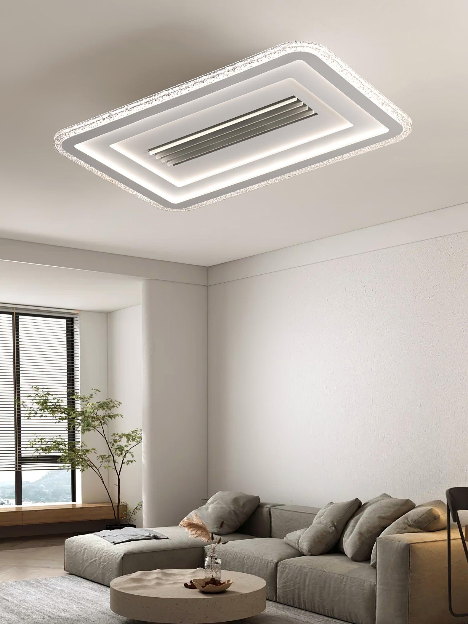 Acrylic Ultrathin Rectangle Ceiling Lamp - Cueteks