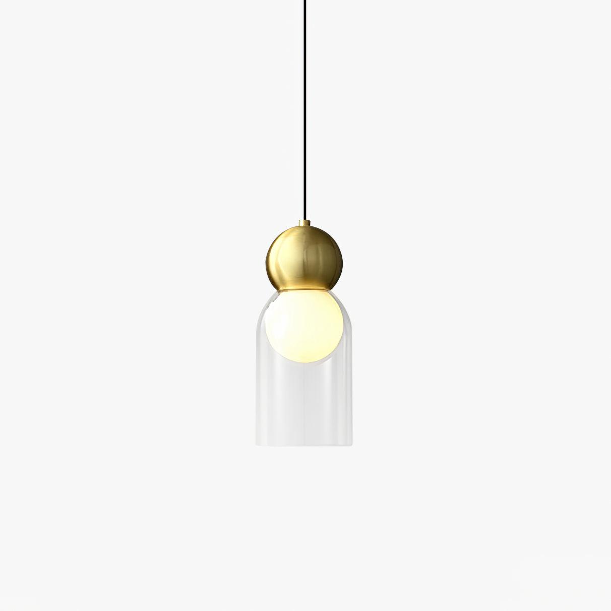 Dani Brass Pendant Lamp - Cueteks