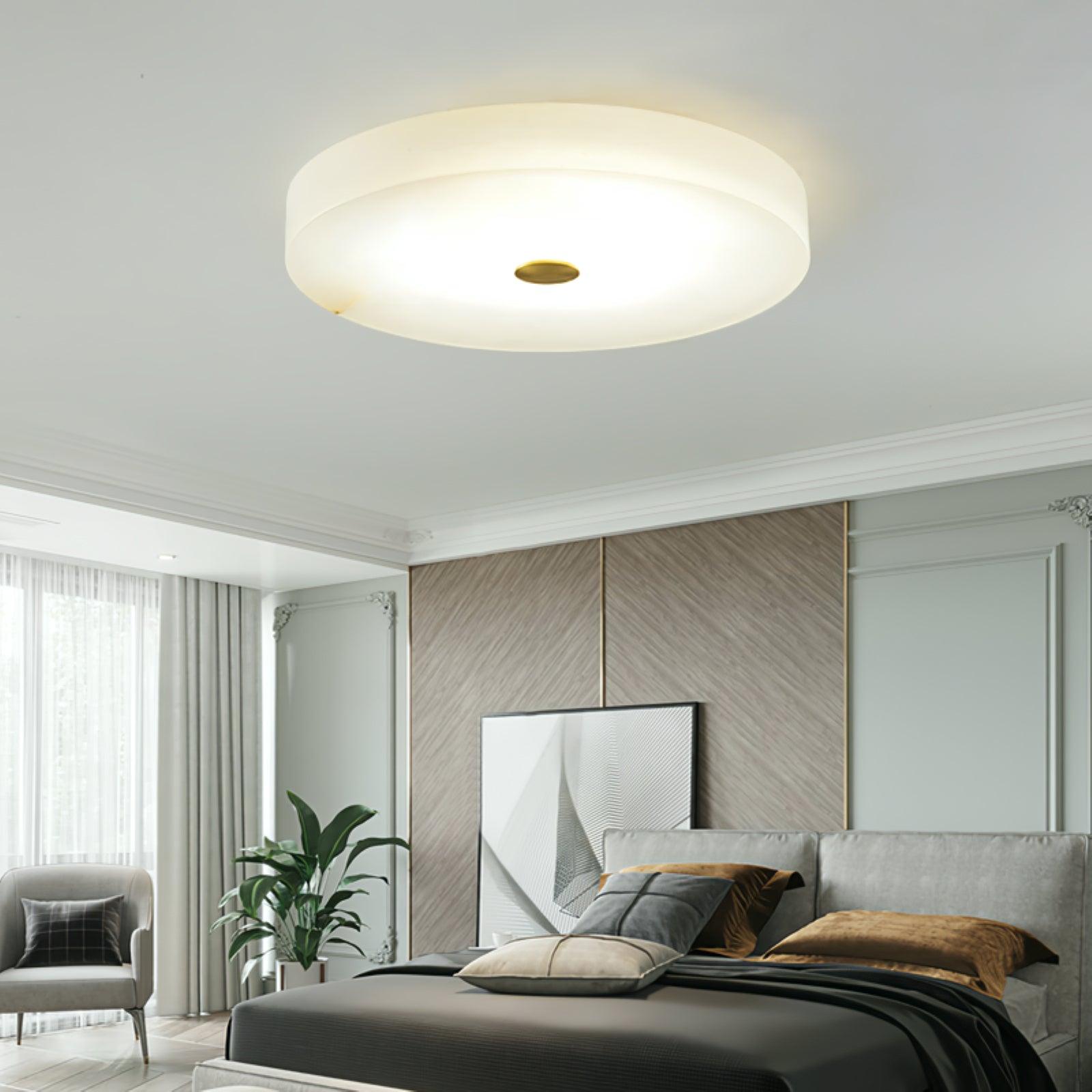 Sophie Alabaster Ceiling Lamp - Cueteks