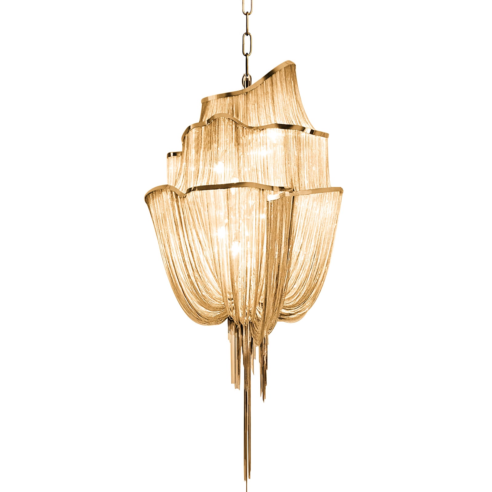 Chains Shimmering Chandelier - Cueteks