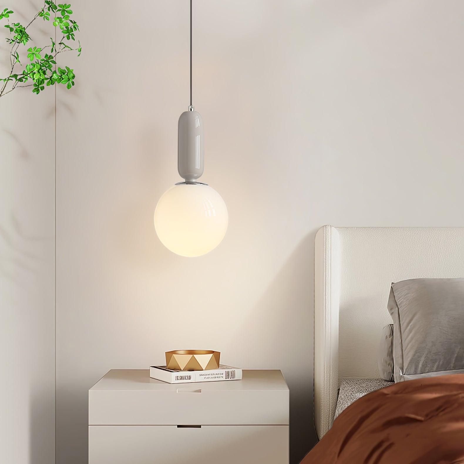 Glass Globe Ball Pendant Light - Cueteks