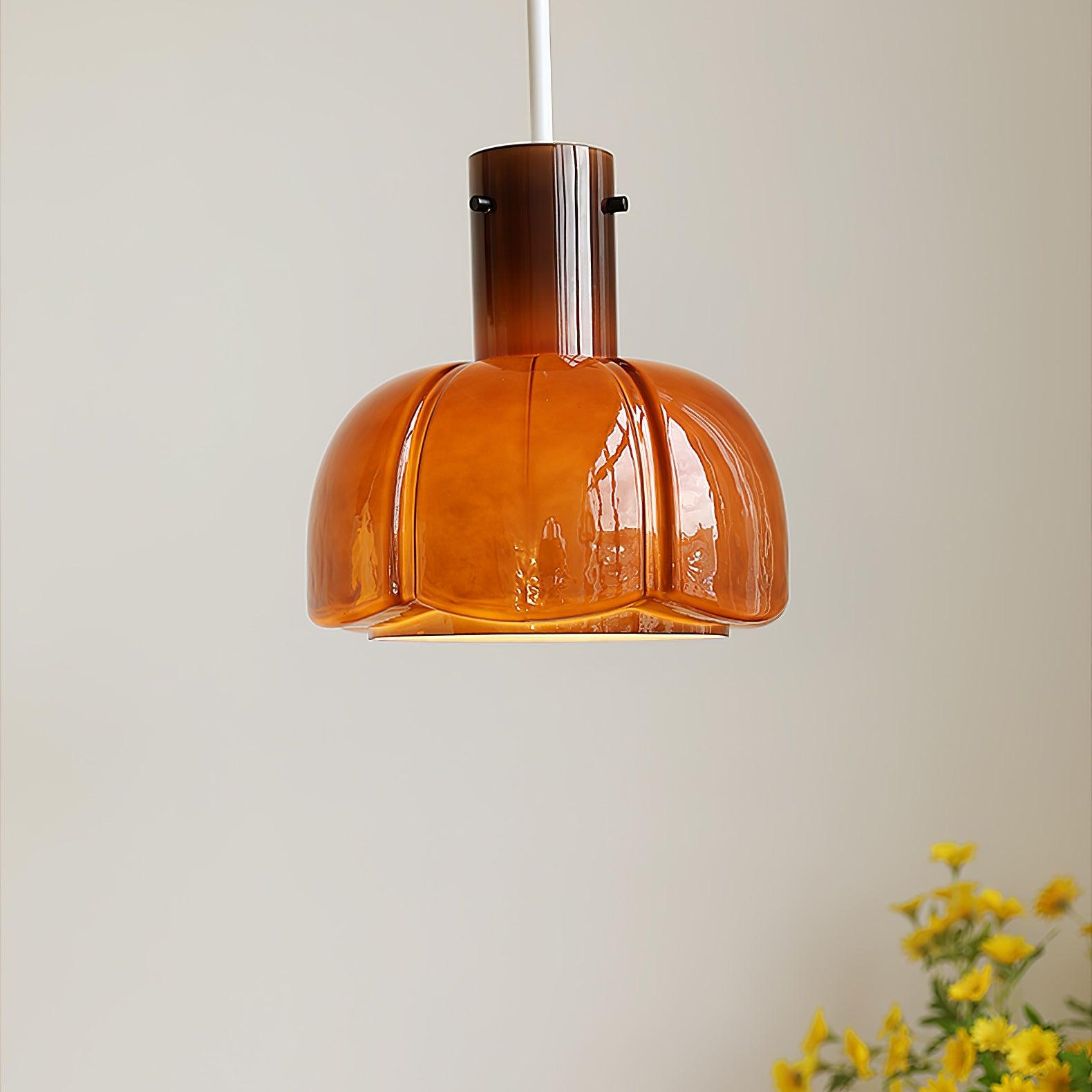 Lumina Petal Glass Pendant Light - Cueteks