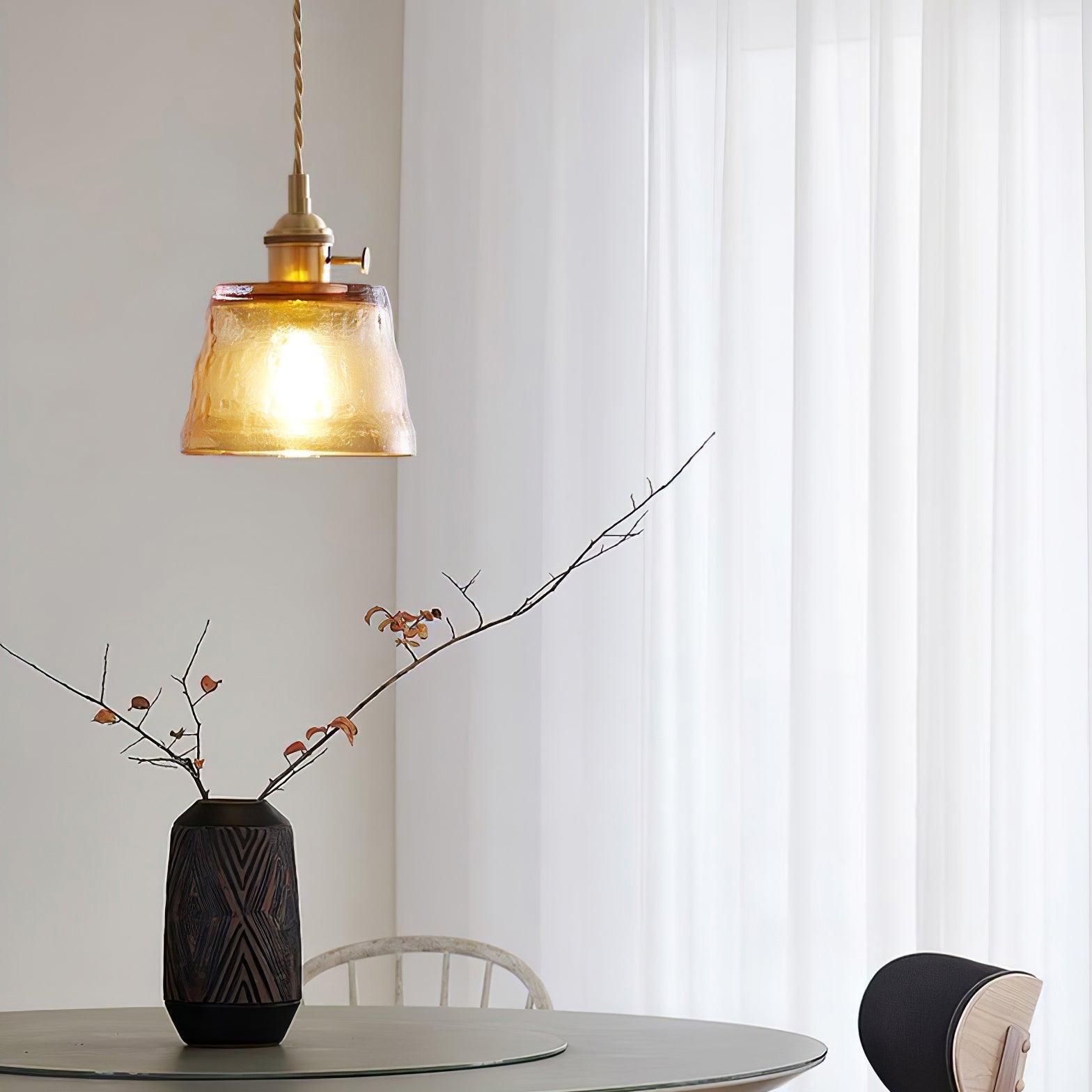 Glass Cup Pendant Lamp - Cueteks