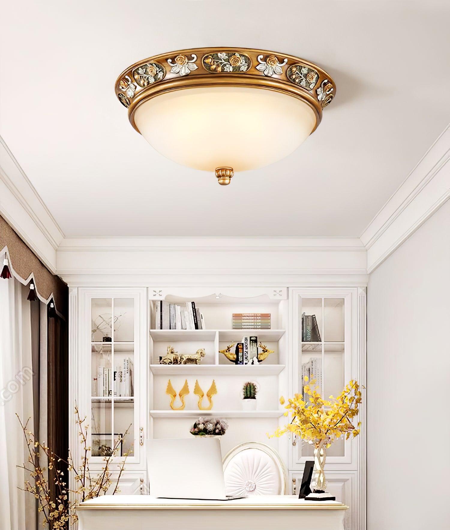 Deltana Resin Recessed Ceiling Light - Cueteks