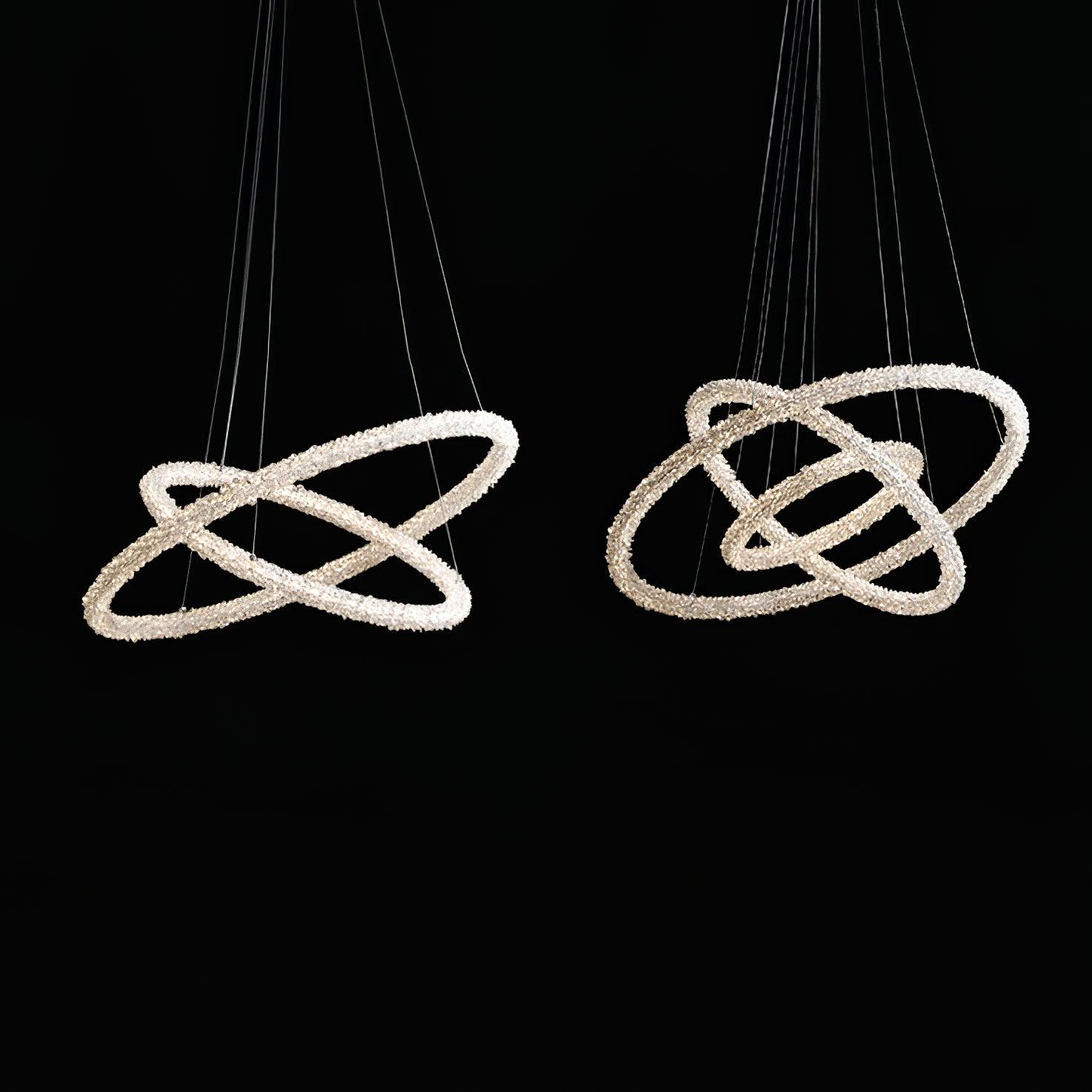 Ring Crystal Chandeliers - Cueteks