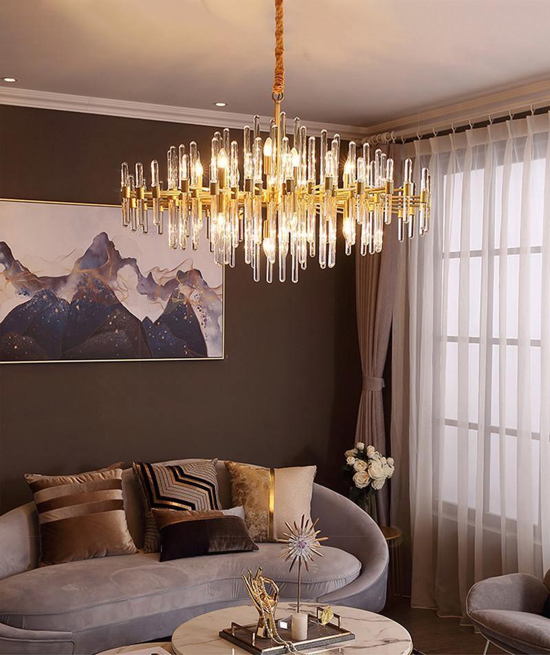 Vintage Antique Brass Chandelier - Cueteks