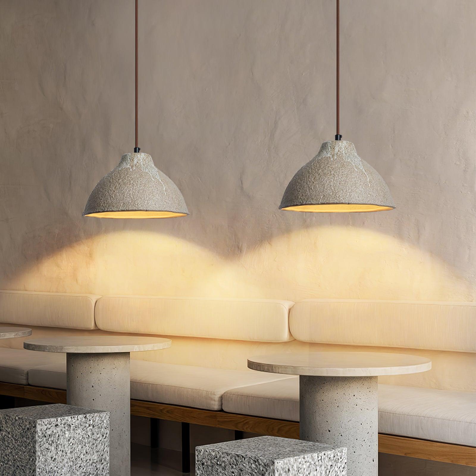 Raku Retro Ceramic Pendant Lamp - Cueteks