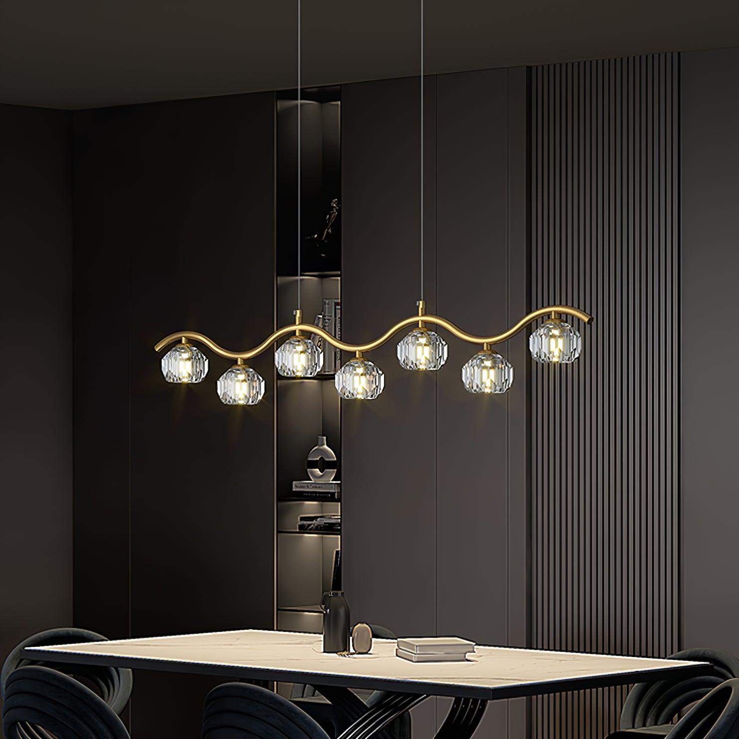 Eara Crystal Chandelier - Cueteks