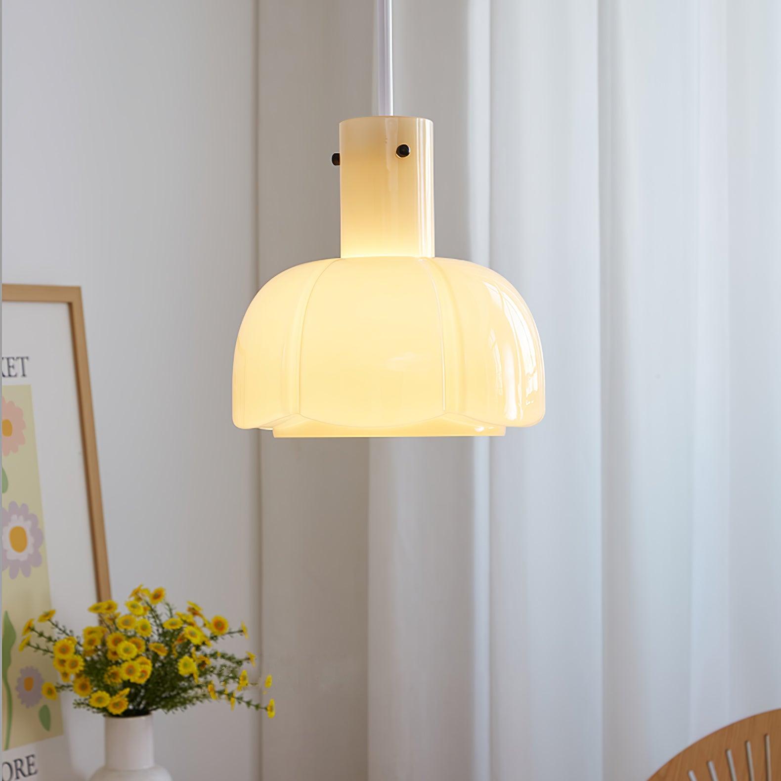 Lumina Petal Glass Pendant Light - Cueteks