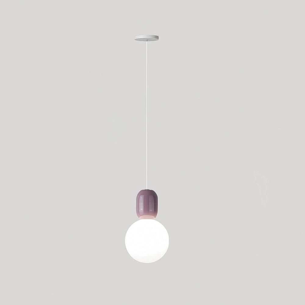 Acrylic Two Ball Pendant Light - Cueteks