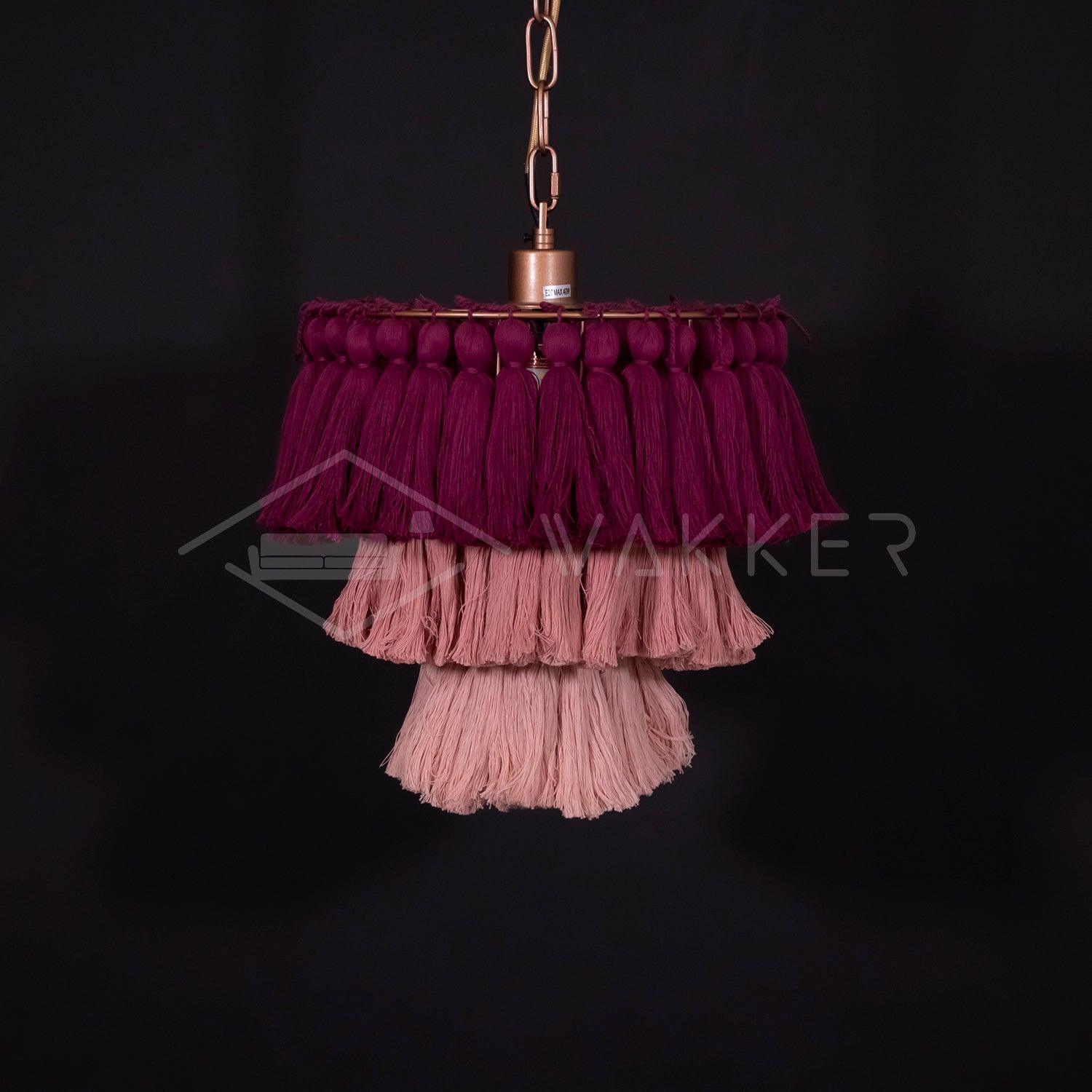 Fela Tassel Chandelier - Cueteks