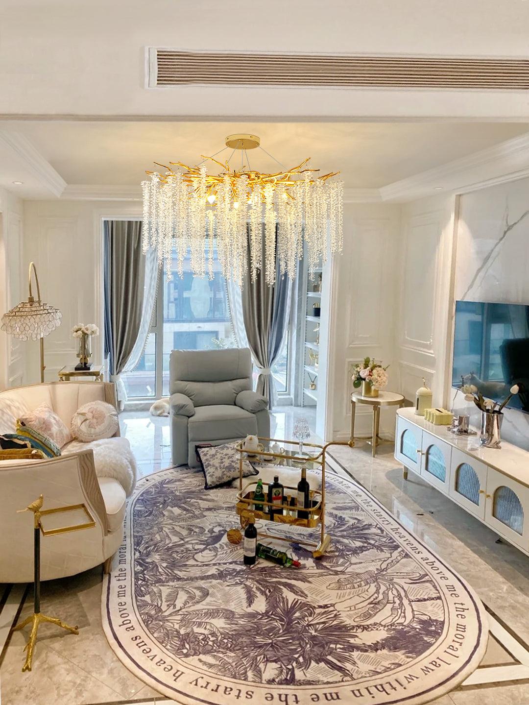 Albero Crystal Chandelier - Cueteks