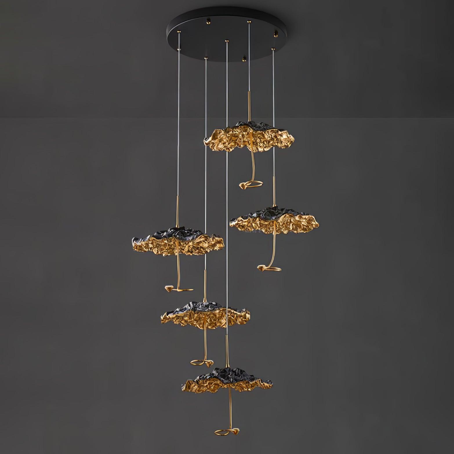 Brass Aviary Constellation Chandelier - Cueteks