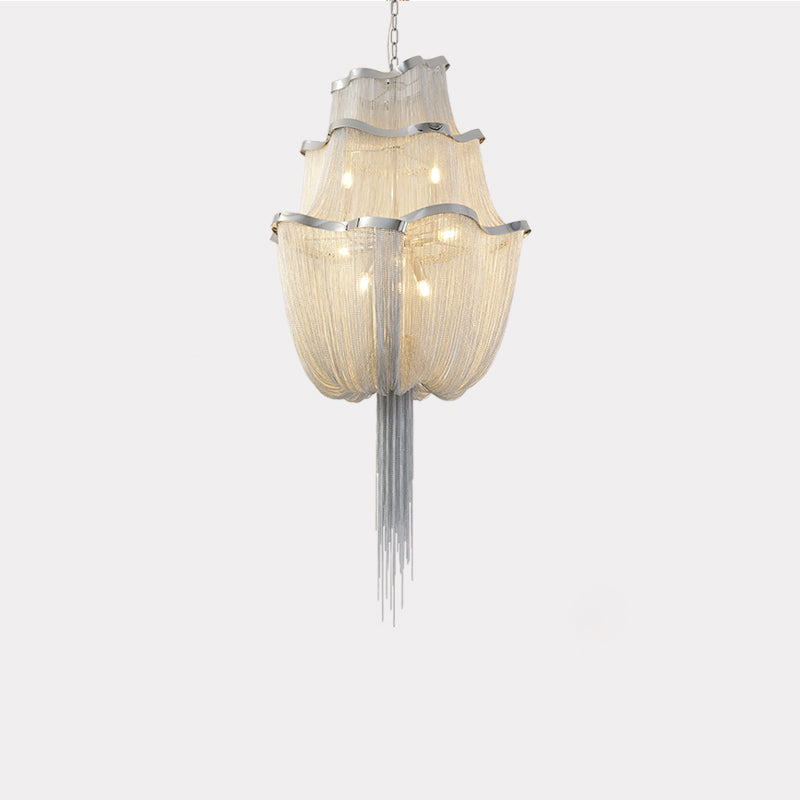 Chains Shimmering Chandelier - Cueteks