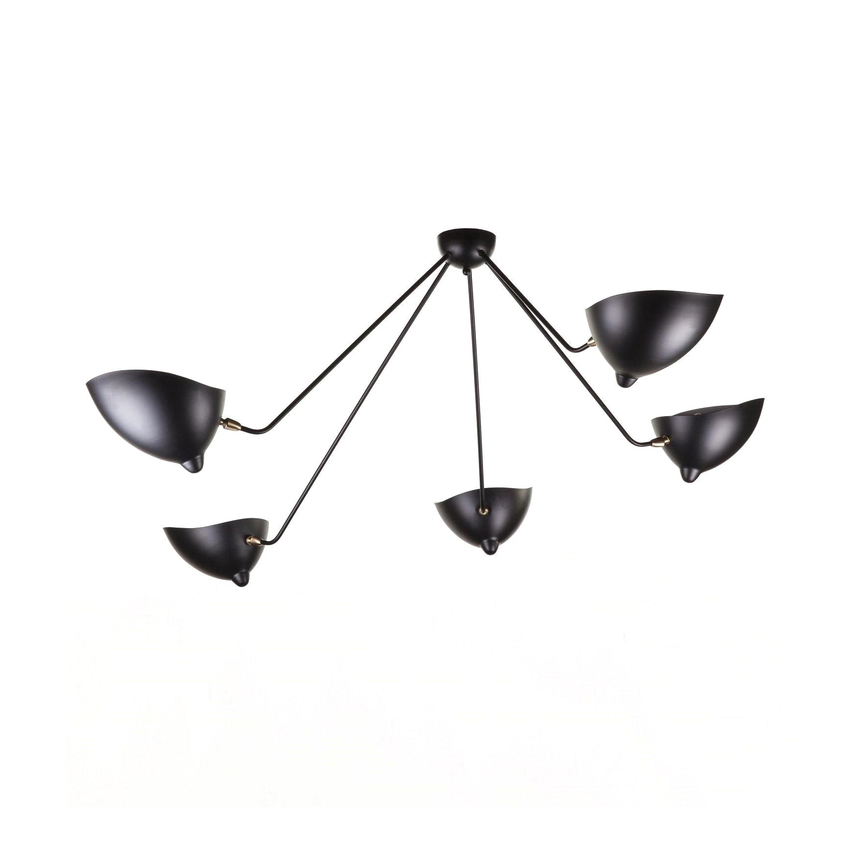 Serge Mouille Ceiling Lamp B - Cueteks