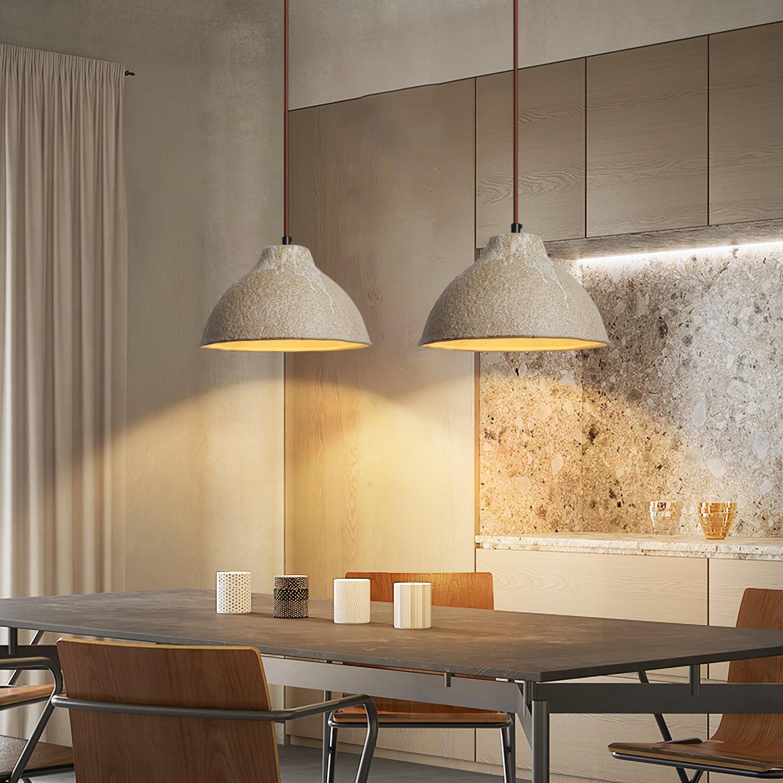 Raku Retro Ceramic Pendant Lamp - Cueteks
