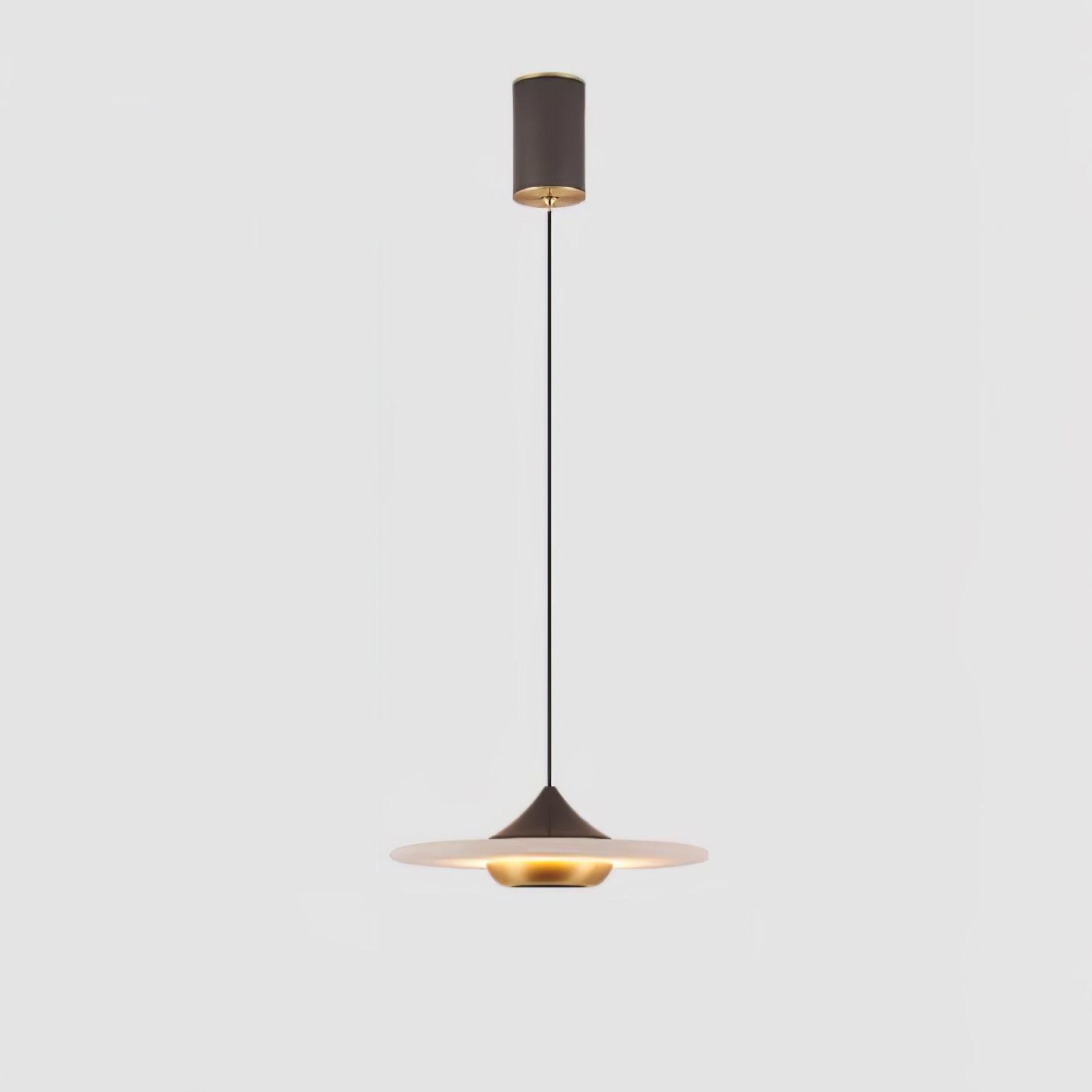 Flying Saucer Marble Pendant Lamp - Cueteks