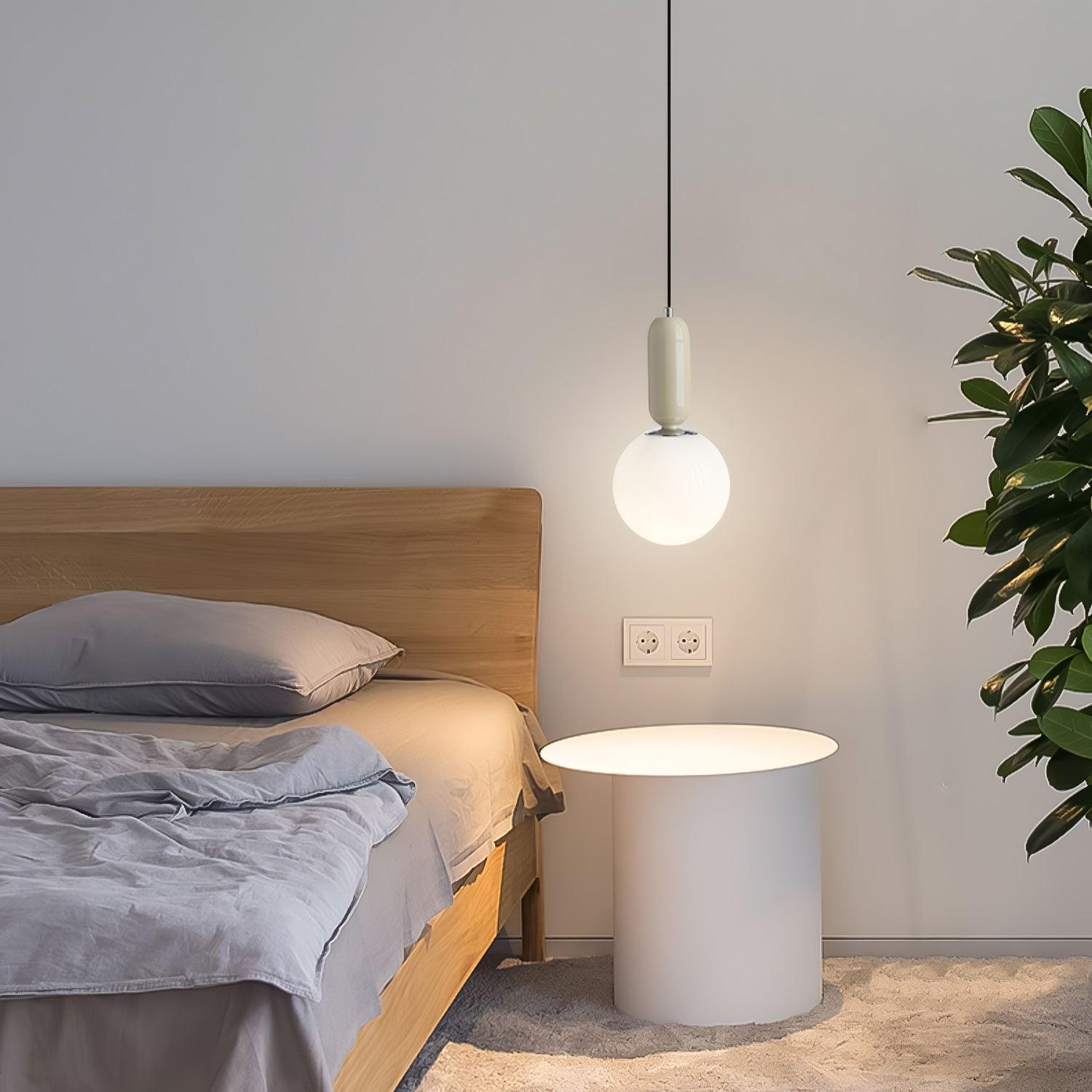 Glass Globe Ball Pendant Light - Cueteks