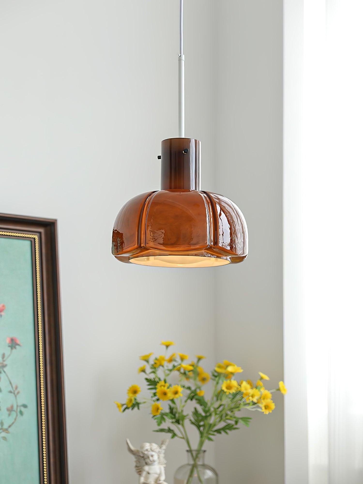 Lumina Petal Glass Pendant Light - Cueteks