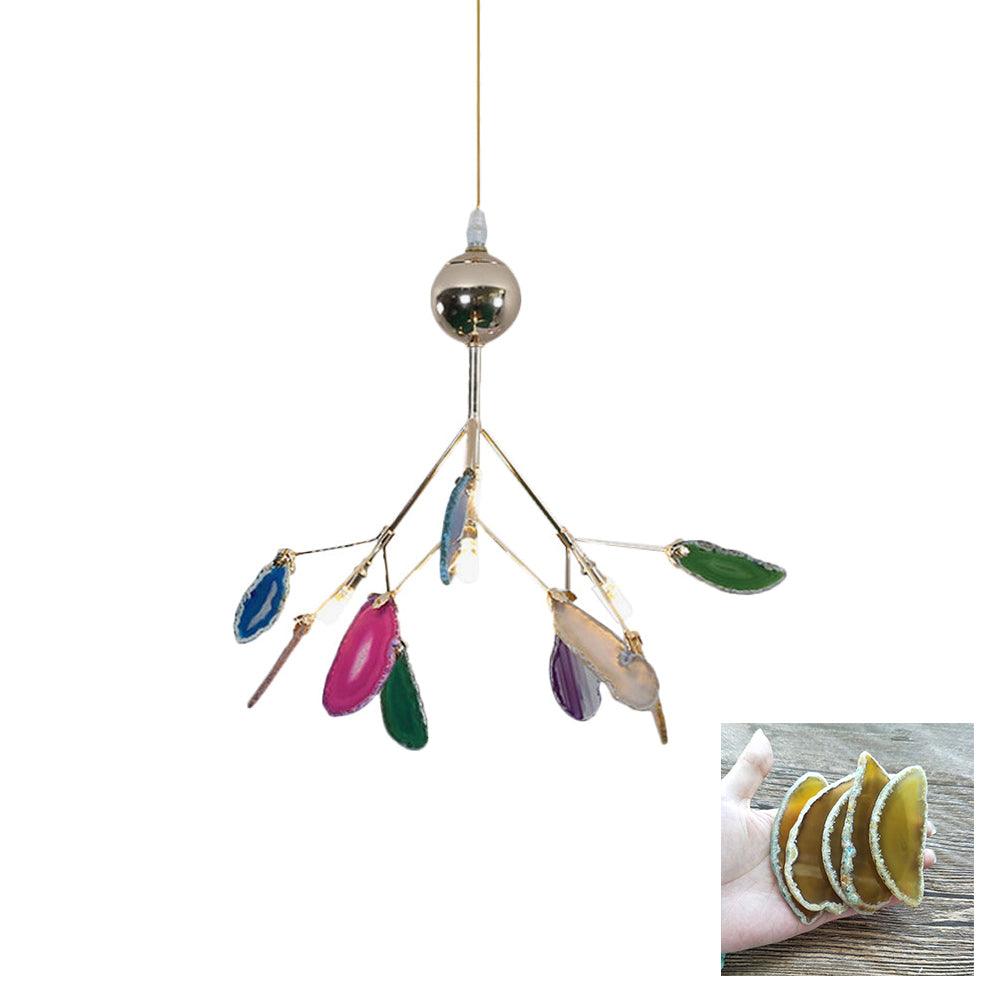 Agate Flake Chandelier - Cueteks