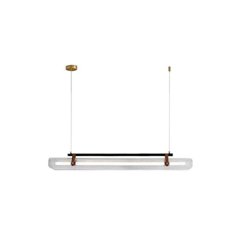 Acrylic Linear Chandelier - Cueteks