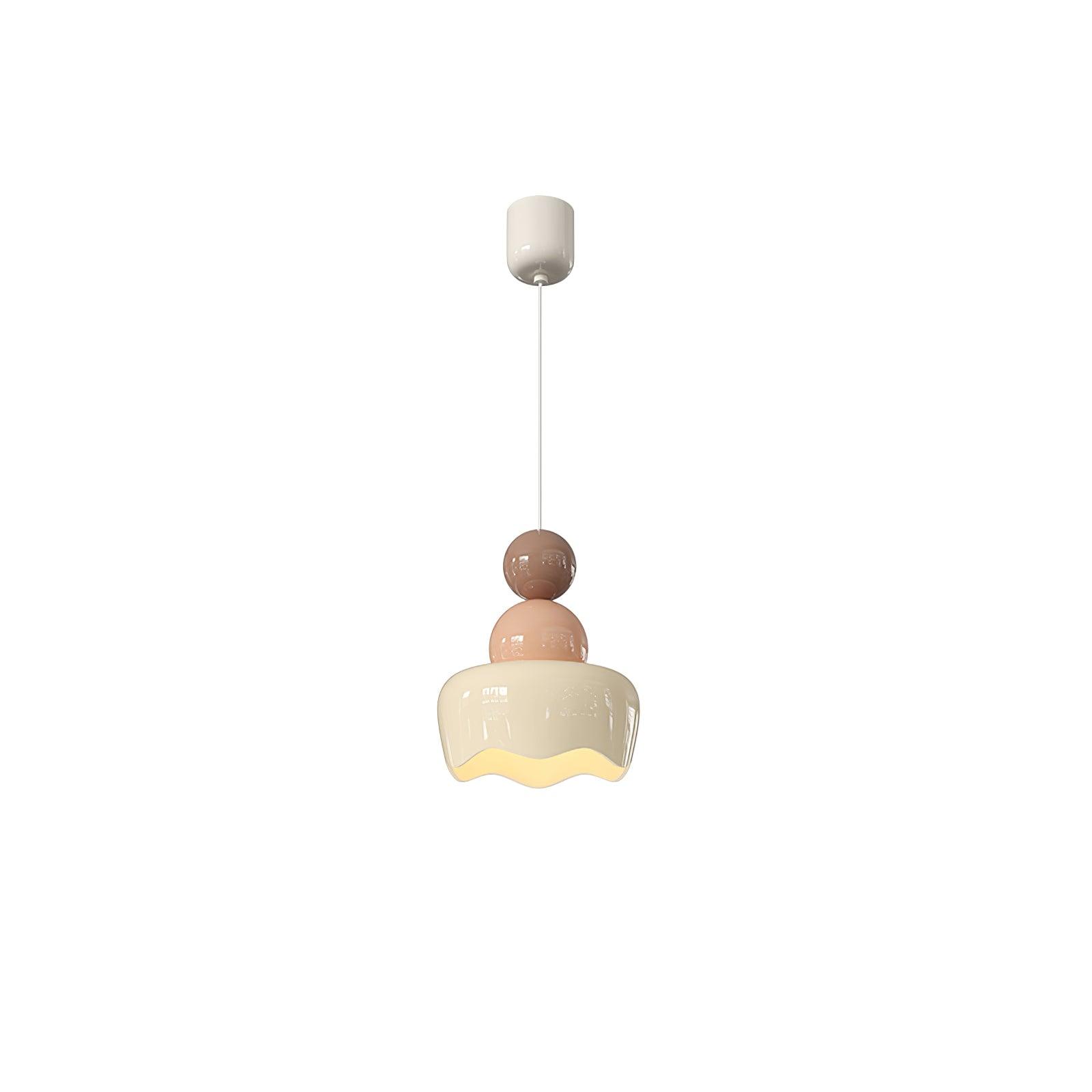 Milk Coffee + Coffee + Agate Powder option with pink middle