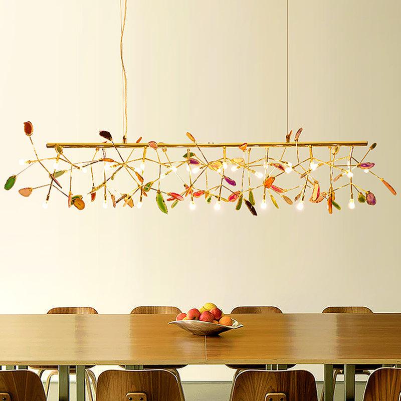 Agate Flake Chandelier - Cueteks