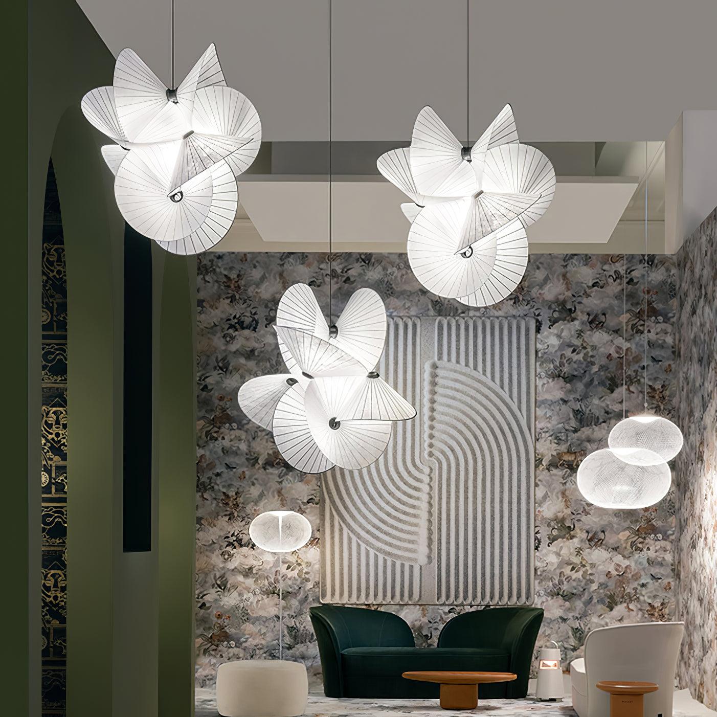 Cory Scalloped Pendant Light - Cueteks