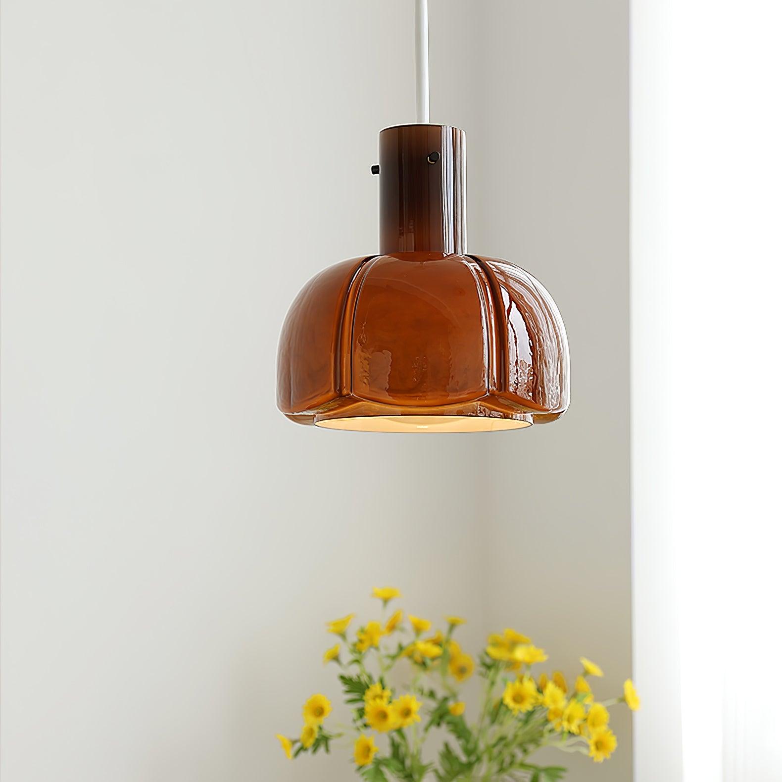 Lumina Petal Glass Pendant Light - Cueteks