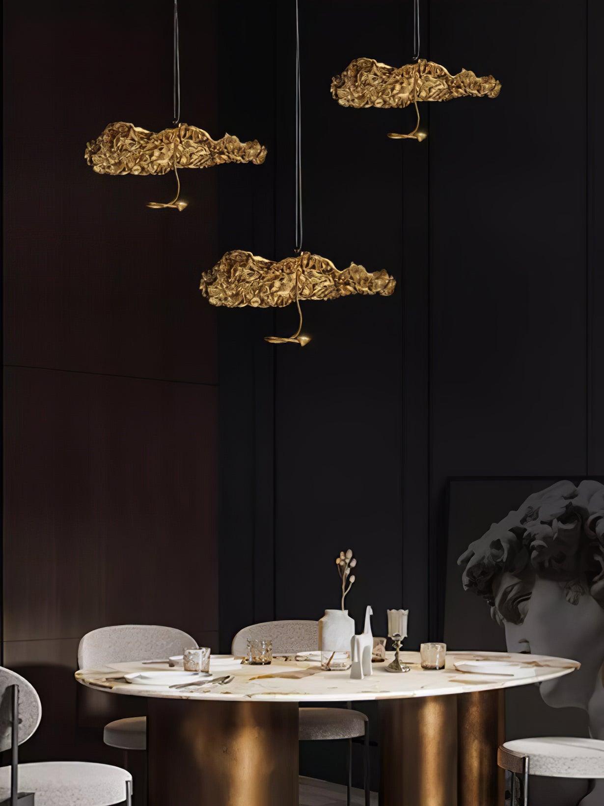 Brass Aviary Constellation Chandelier - Cueteks