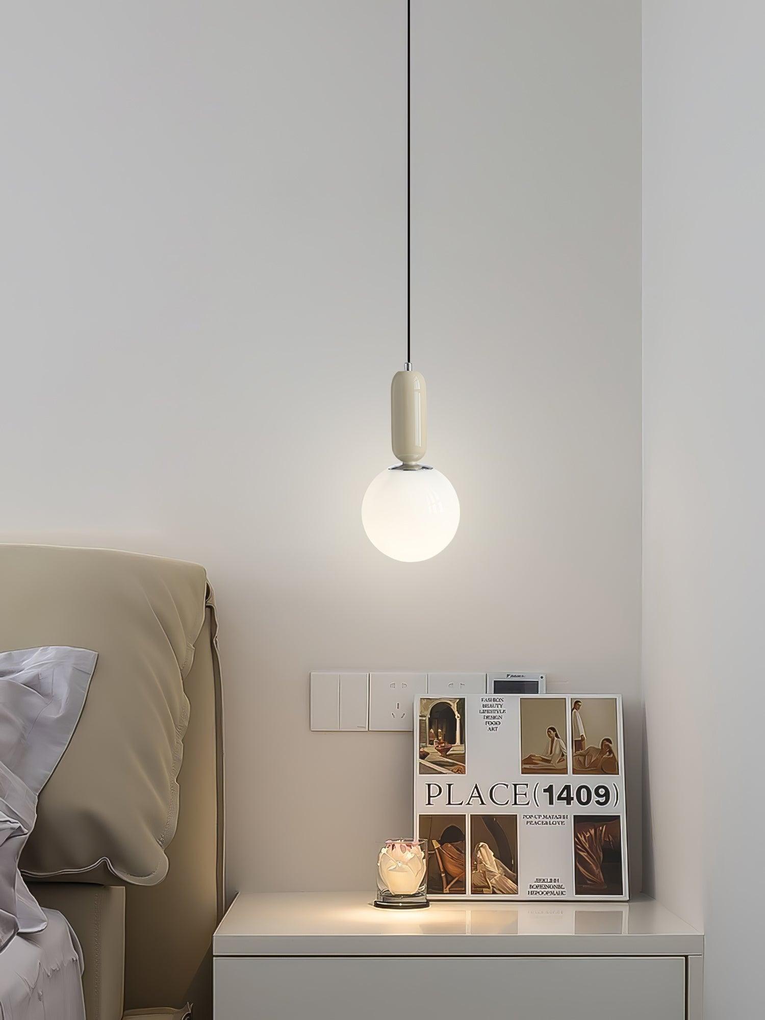 Glass Globe Ball Pendant Light - Cueteks