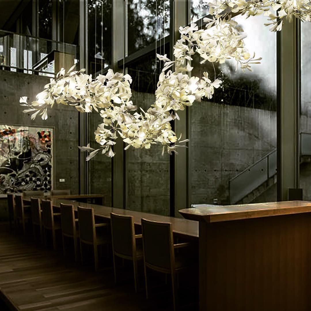 Gingko Chandelier C - Cueteks