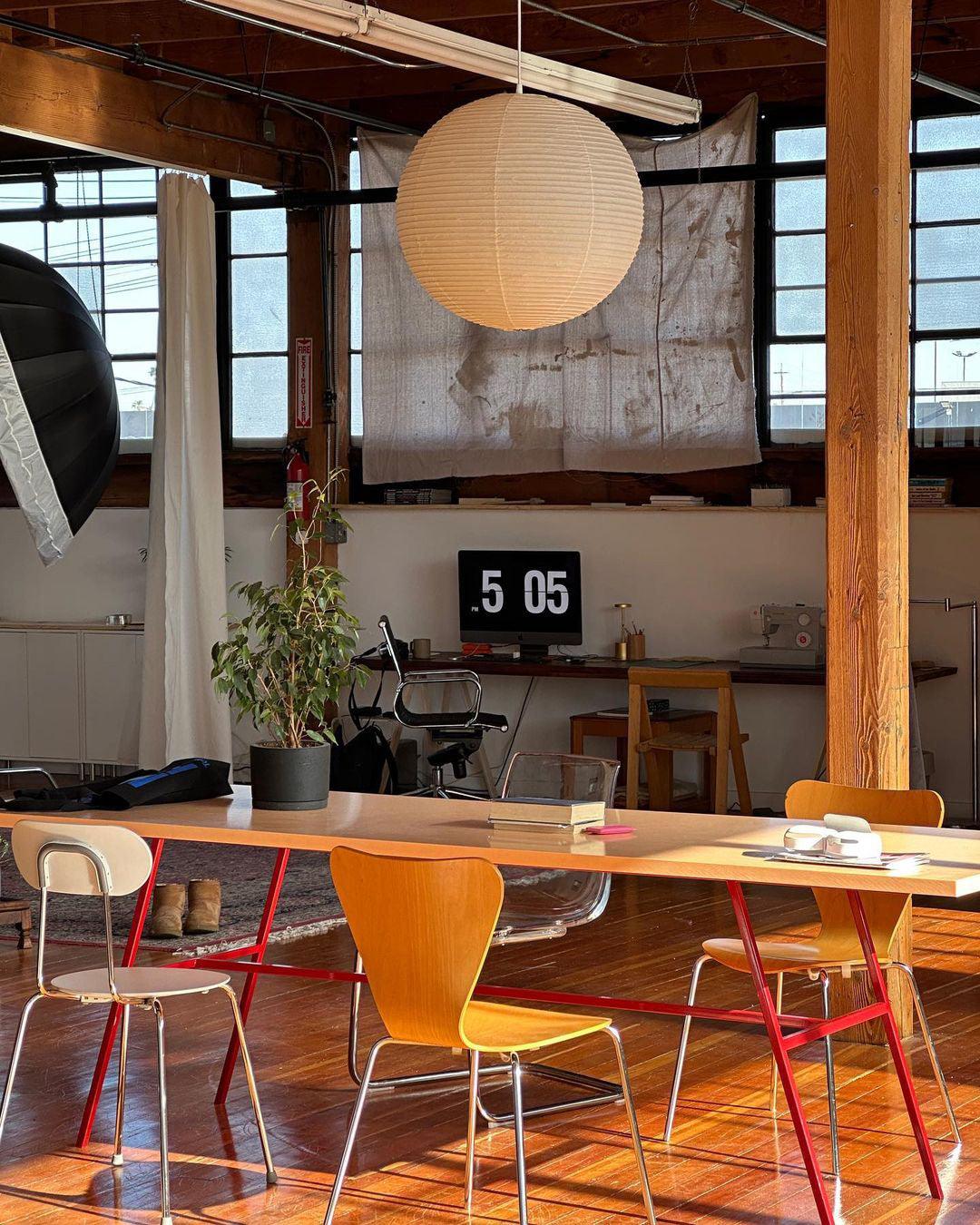 Washi Paper Round Series Pendant Lamp - Cueteks