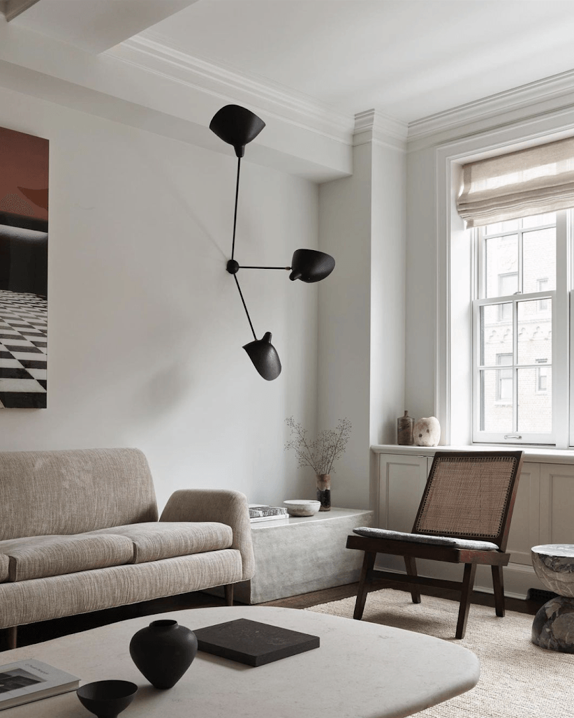 Serge Mouille Ceiling Lamp B - Cueteks