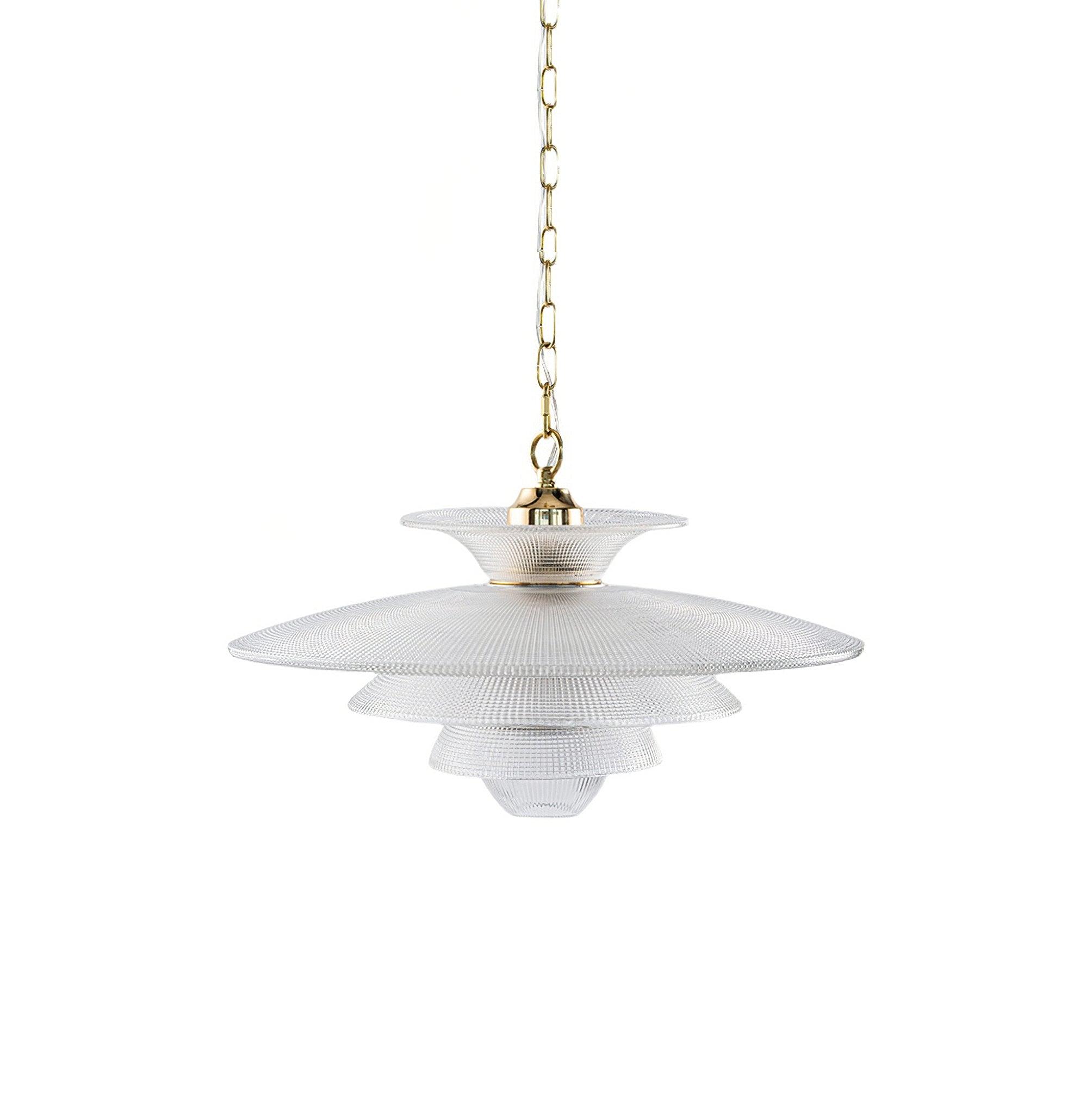 Grid Glass Pendant Light - Cueteks