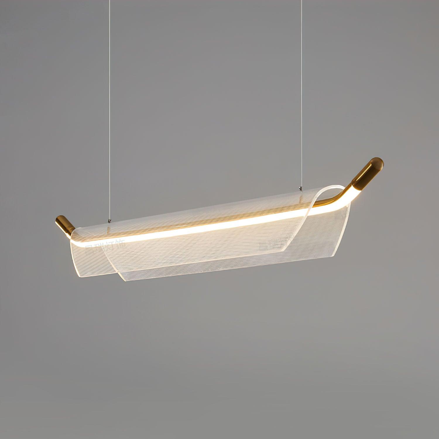 One Word Acrylic Pendant Light - Cueteks