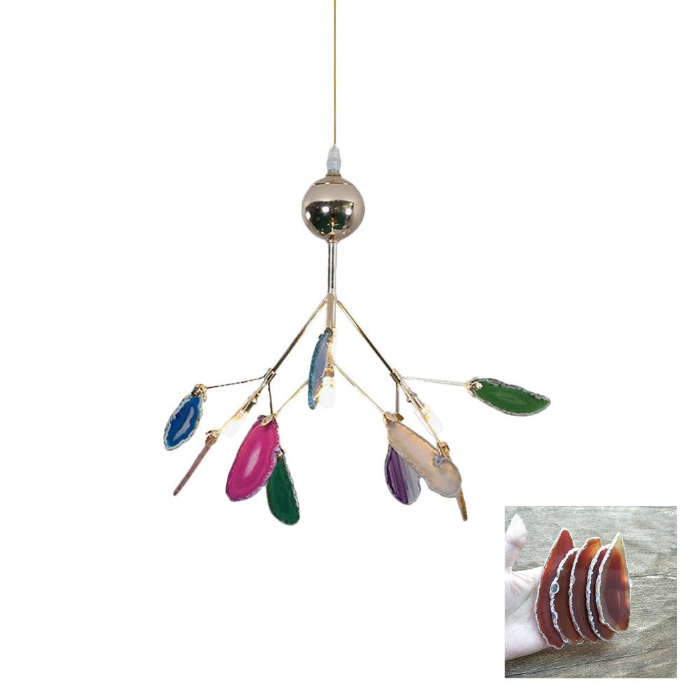 Agate Flake Chandelier - Cueteks