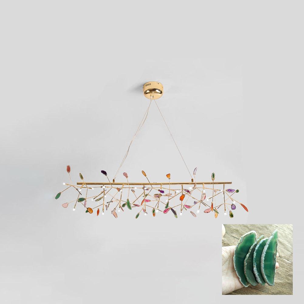 Agate Flake Chandelier - Cueteks