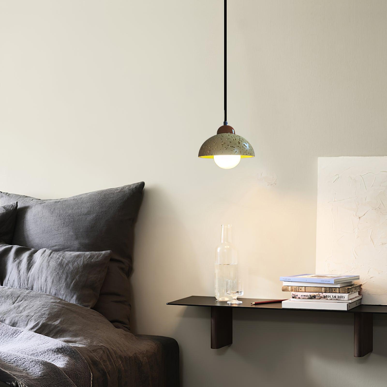 Revi Cement Pendant Light - Cueteks
