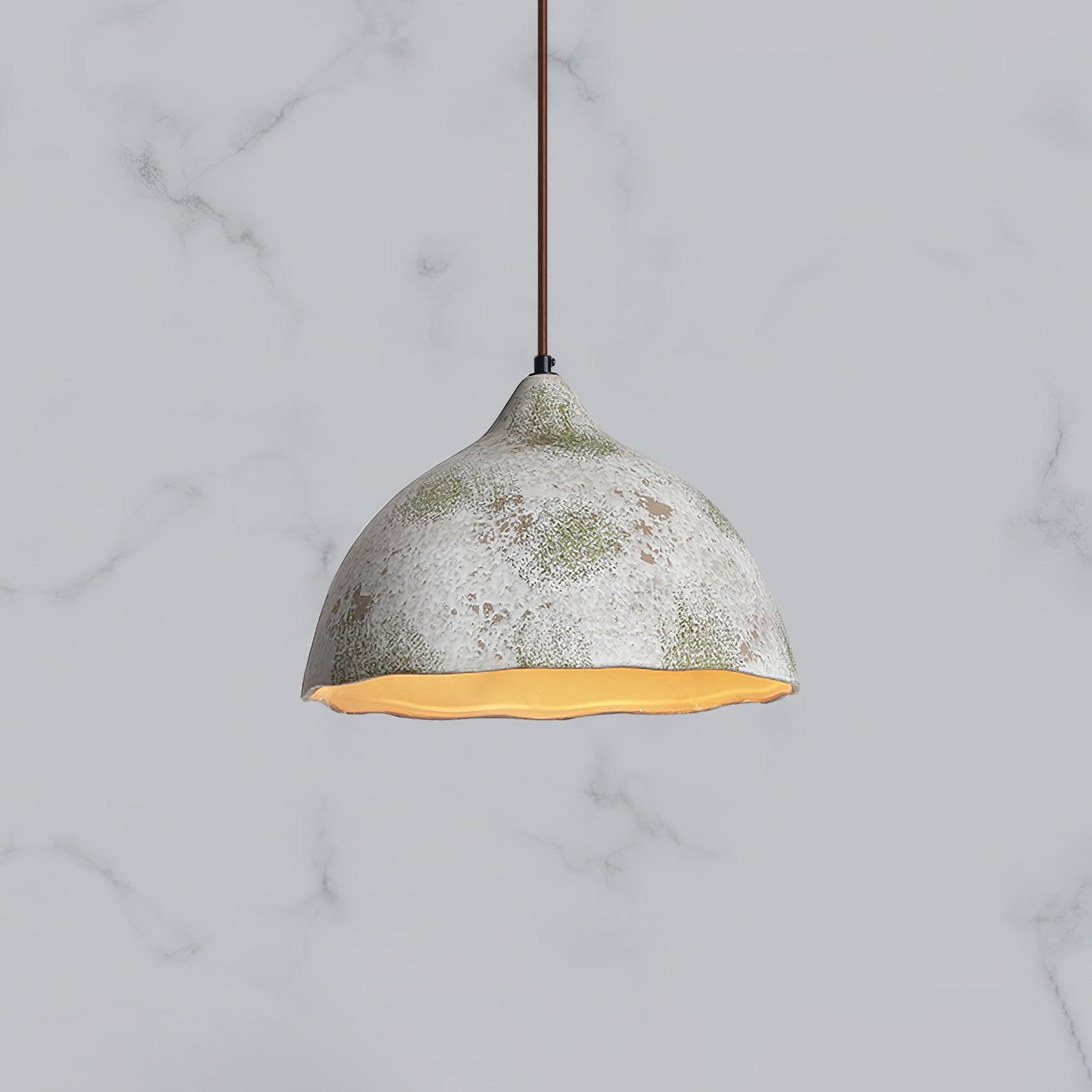 Pear Shape Ceramic Pendant Light - Cueteks