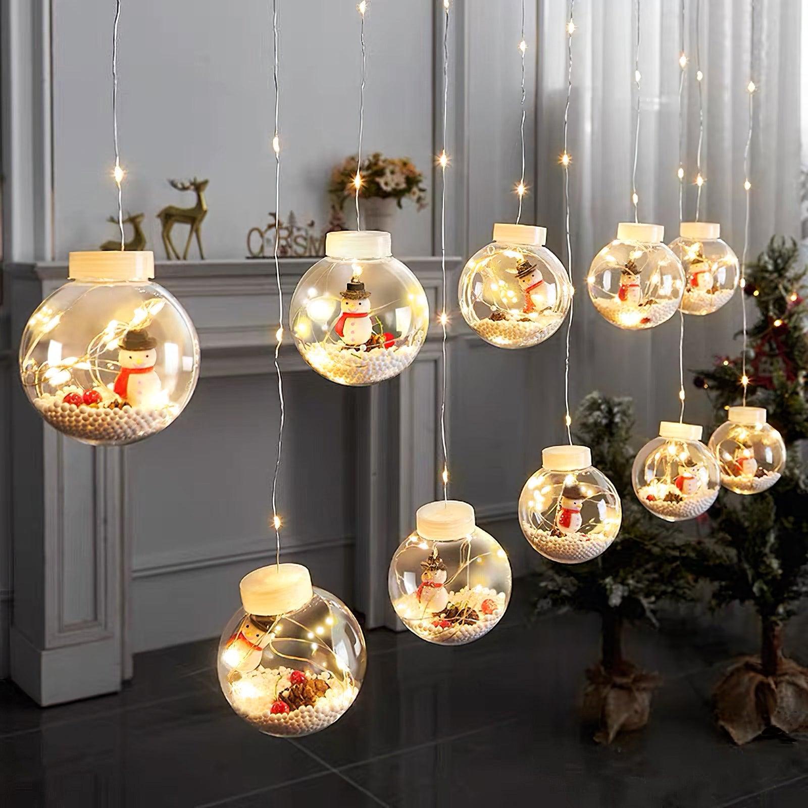 Christmas Ball String Lights - Cueteks