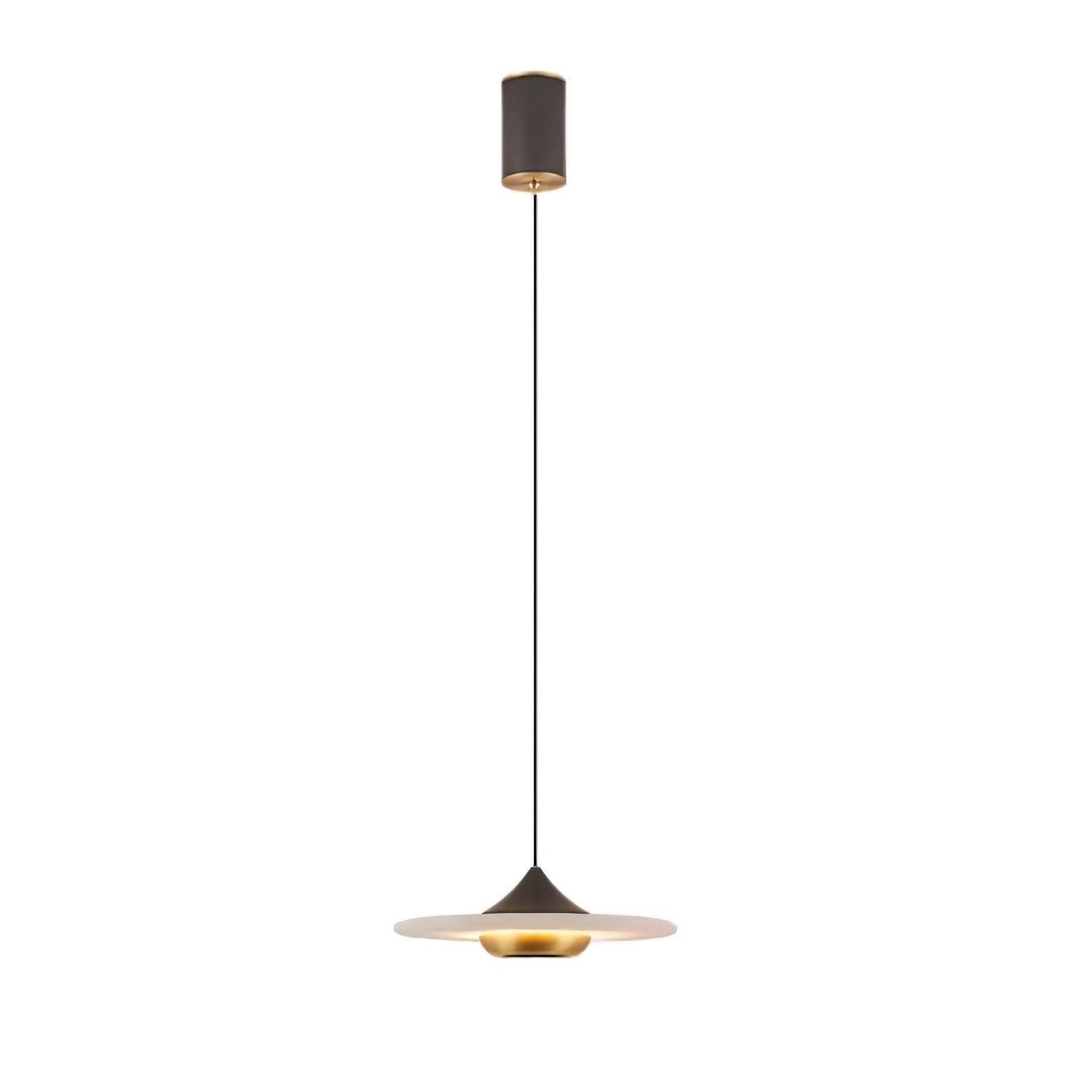 Flying Saucer Marble Pendant Lamp - Cueteks