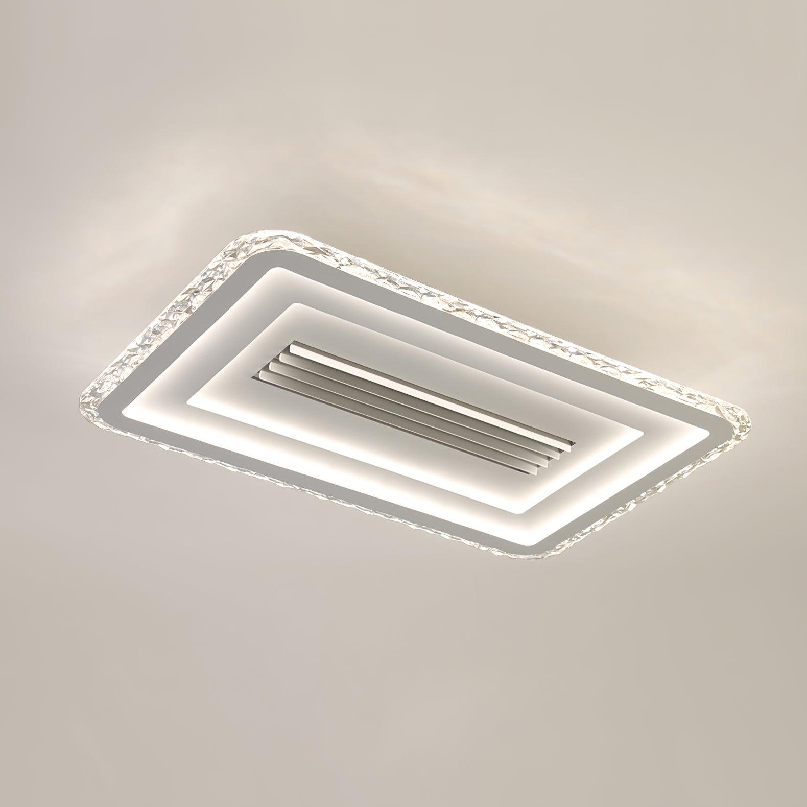 Acrylic Ultrathin Rectangle Ceiling Lamp - Cueteks