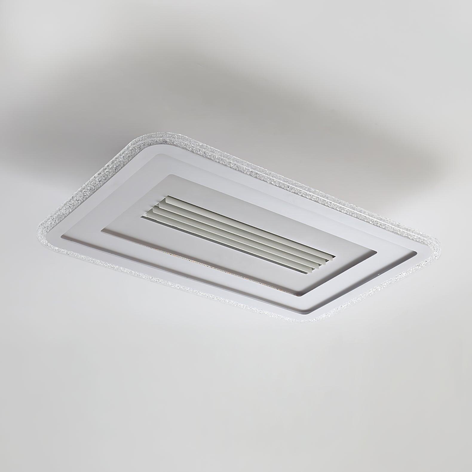 Acrylic Ultrathin Rectangle Ceiling Lamp - Cueteks
