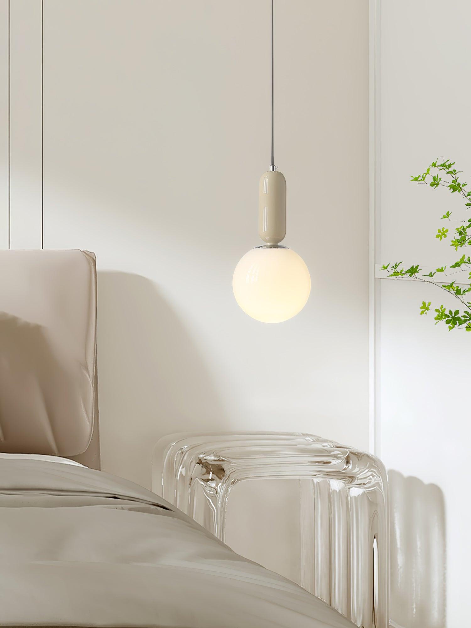 Glass Globe Ball Pendant Light - Cueteks