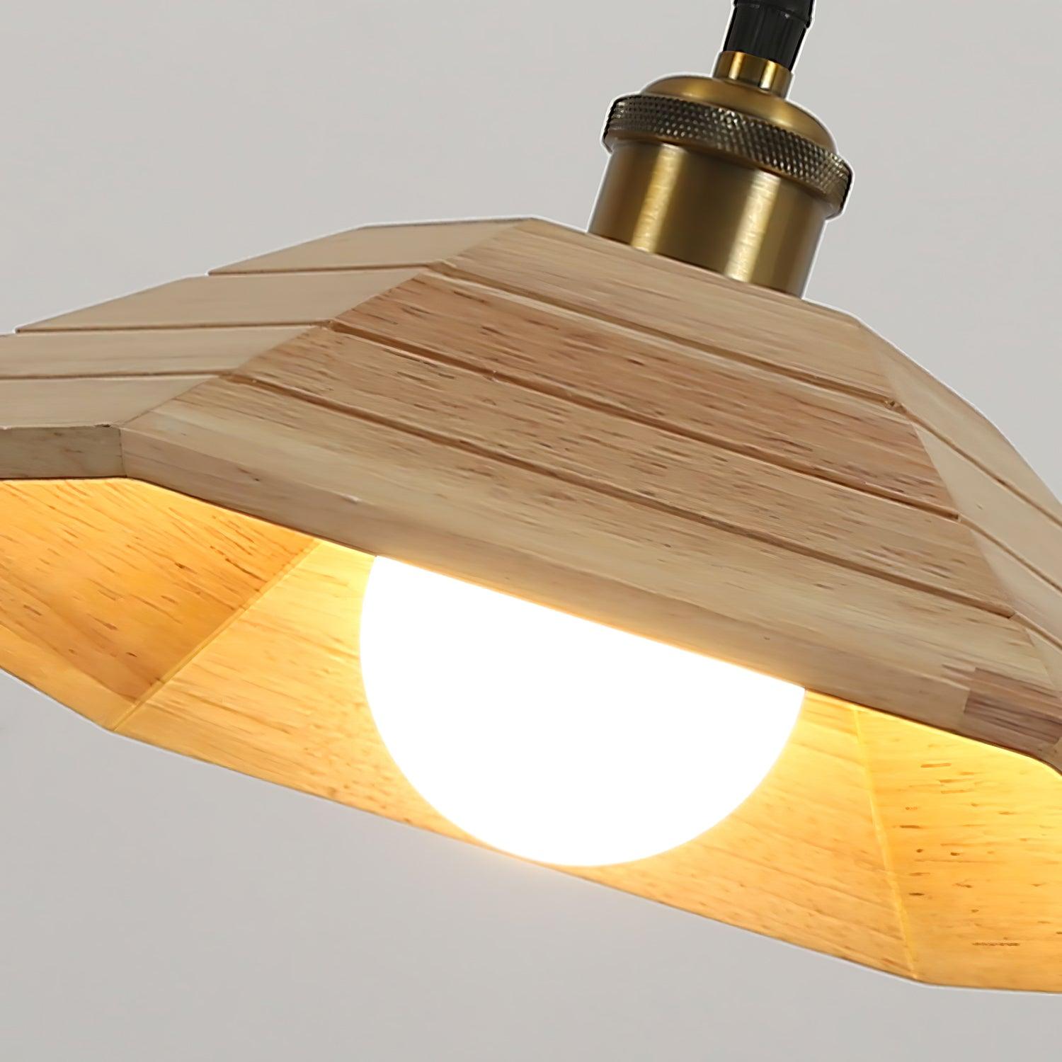 Aeyee Wood Pendant Light - Cueteks