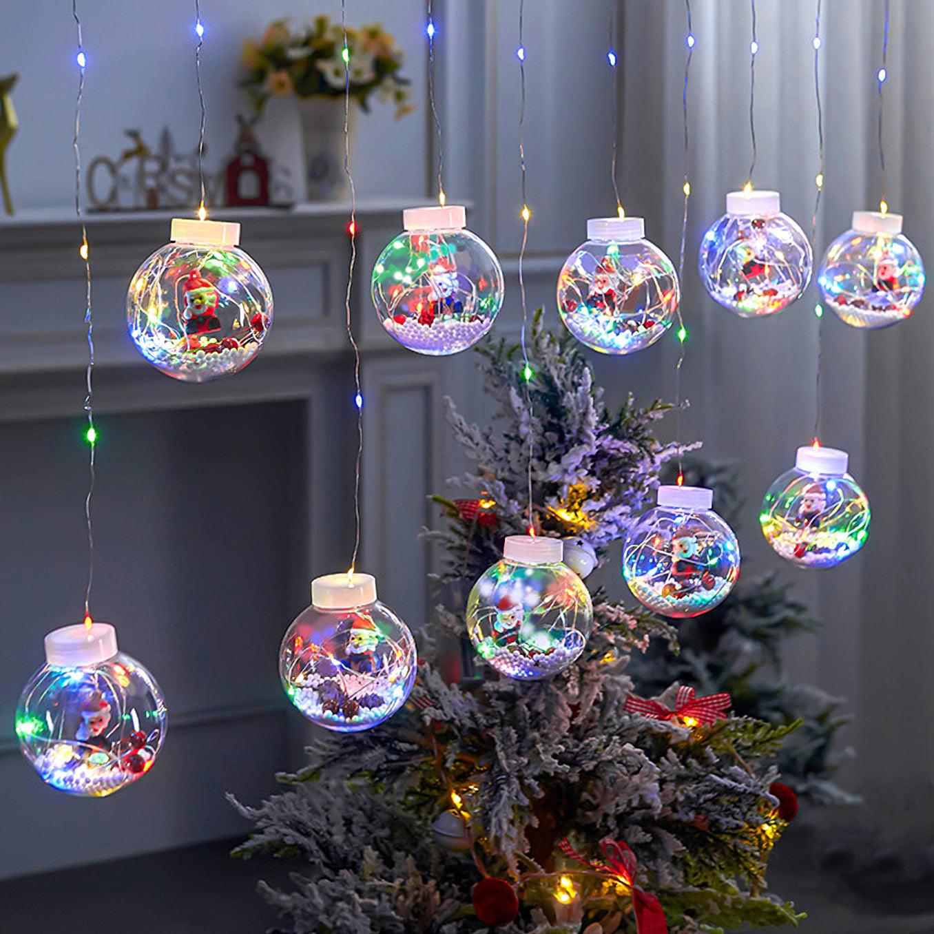 Christmas Ball String Lights - Cueteks