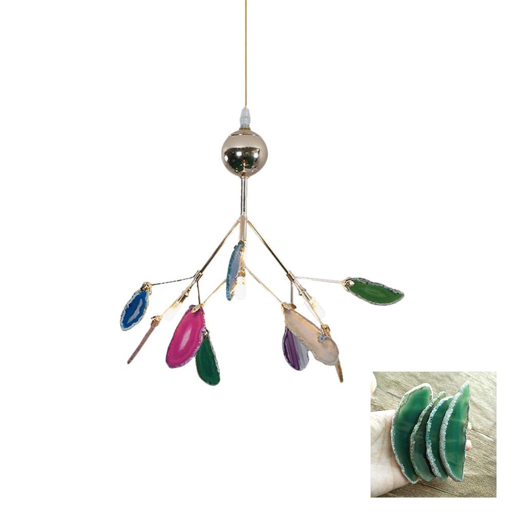 Agate Flake Chandelier - Cueteks