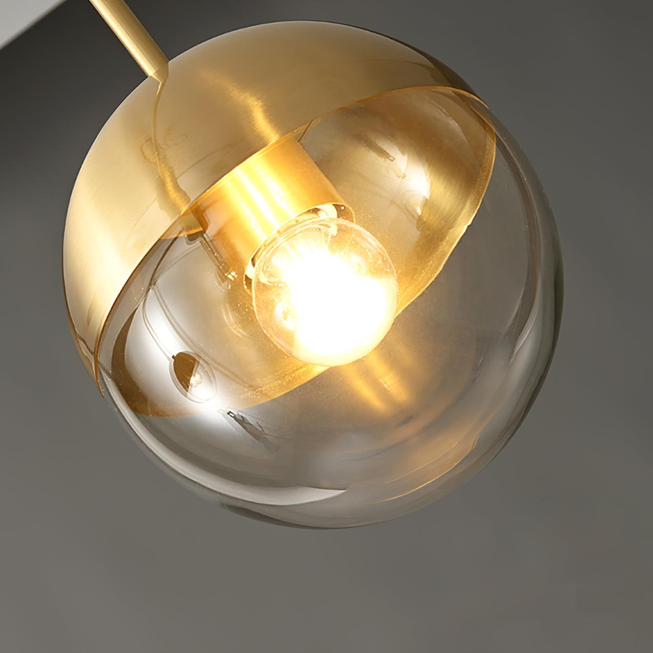 Brass Globulars Ceiling Lamp - Cueteks